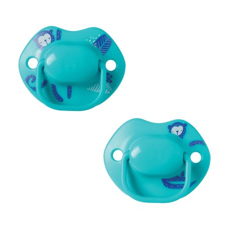 Tommee Tippee Moda játszócumi 2db 0-6hó - türkiz