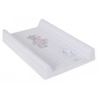 Ceba Baby merev pelenkázó lap 50*70 cm Comfort - Bunnies grey