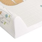 Ceba Baby merev pelenkázó lap 50*80 cm Comfort - Foxy ecru