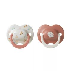   Tommee Tippee Ultimate Fit játszócumi 6-18 hó 2 db - piros/fehér kutyus