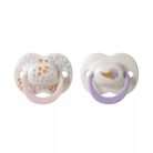 Tommee Tippee Ultimate Fit játszócumi 6-18 hó 2 db - apró virágos/kutyus