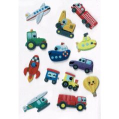 Varázslatos matricák - Mókás járművek 