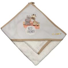   Babastar Frottir fürdőlepedő, fürdetőkesztyűvel 80*80 cm - Best Friend's