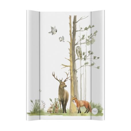 Ceba Baby puha 2 ékes pelenkázó lap 50*70 cm - Basic Woodland