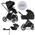 EASYWALKER Zoey 4in1 multifunkciós babakocsi Pure Black + CBX By CYBEX Aton B2 i-Size + bázis