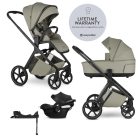 EASYWALKER Zoey 4in1 multifunkciós babakocsi Sage Green + CBX By CYBEX Aton B2 i-Size + bázis