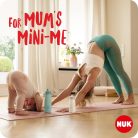 NUK Mini-Me Flip 450ml Sport kulacs 12hó+ Rózsaszín 
