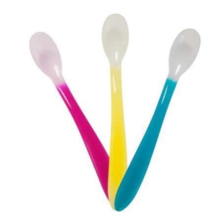 Baby-Nova hőérzékeny hosszúnyelű kanál 3 db 