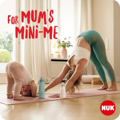 NUK Mini-Me Sip 300ml itatópohár 9hó+ Rózsaszín 