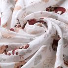 BabyOno 3 db-os színes,mintás textil pelenka - szürke
