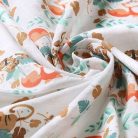 BabyOno 3 db-os színes,mintás textil pelenka - zöld