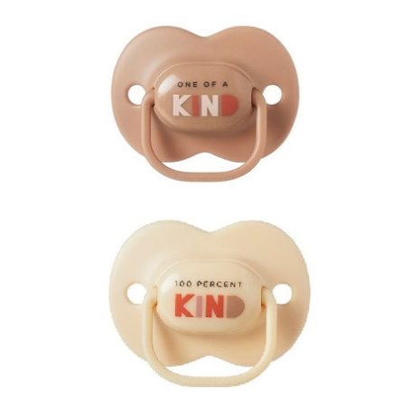 Tommee Tippee Anytime 2 db-os játszócumi 18-36 m - barna/ekrü