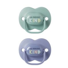   Tommee Tippee Anytime 2 db-os játszócumi 18-36 m - lila/zöld
