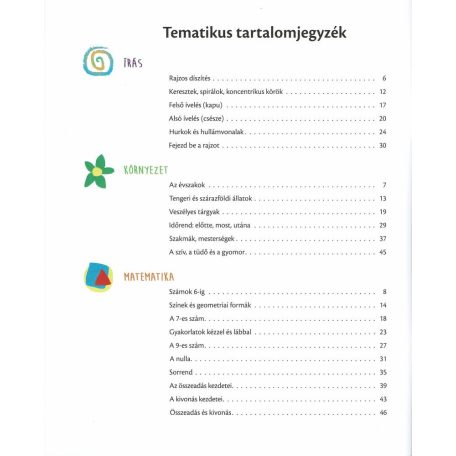 Készülünk az iskolára - 5-6 éveseknek 