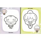 Manga színező kicsiknek 