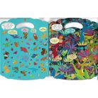 Színes foglalkoztatófüzet dinoszauruszokkal 