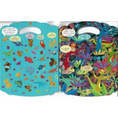 Színes foglalkoztatófüzet dinoszauruszokkal 