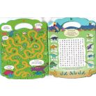 Színes foglalkoztatófüzet dinoszauruszokkal 