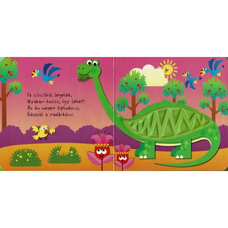 Gumis lapozó - Dinoszauruszok 