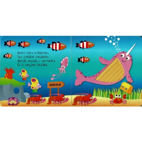 Gumis lapozó - Tengeri állatok 