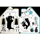 Színes házak - Maci otthona