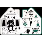 Színes házak - Nyuszi otthona 