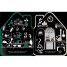 Színes házak - Nyuszi otthona 