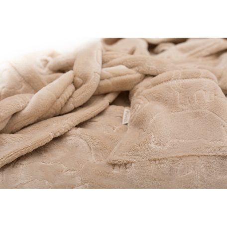 Wellsoft gyermek köntös (98-104) - Drapp