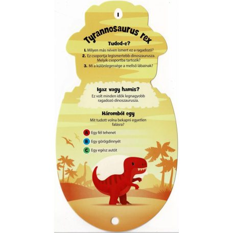 Tudod a választ? - Dinoszauruszok 