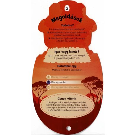 Tudod a választ? - Dinoszauruszok 