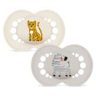 Mam Original 6+ szilikon nyugtató cumi 2 db  - zebra/leopárd