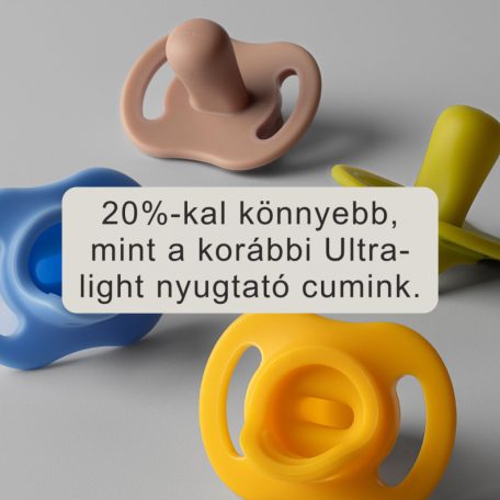 Tommee Tippee Ultralight nyugtató cumi 0-6 hó 2 db -  kék,türkiz 