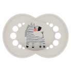 MAM Original 16+ szilikon nyugtató cumi - szürke zebra