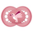 MAM Original 16+ szilikon nyugtató cumi - rózsaszín kolibri 