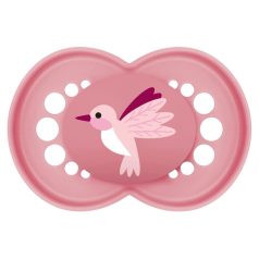   MAM Original 16+ szilikon nyugtató cumi - rózsaszín kolibri 