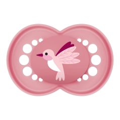   MAM Original 16+ szilikon nyugtató cumi - rózsaszín kolibri 