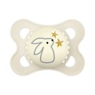 MAM Original Night szilikon nyugtató cumi  2-6 hó - nyuszi 