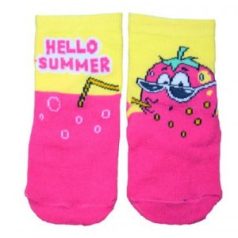 Yo! ABS pamut zokni 1 db 19/20 - Hello Summer
