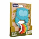 Chicco Owly bagoly csörgő-rágóka ECO+ 3hó+
