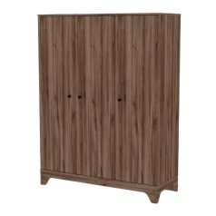 Faktum Nest Walnut 3 osztású szekrény