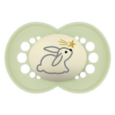   MAM Original Night 16+ szilikon nyugtató cumi - zöld nyuszi 