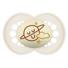   MAM Original Night 16+ szilikon nyugtató cumi - natúr bolygó