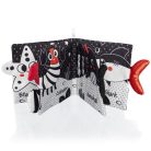 Zopa Kontrasztos fejlesztő plüsskönyv - Crab