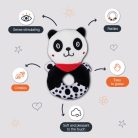 Zopa Kontrasztos fejlesztő csörgő - Monkey