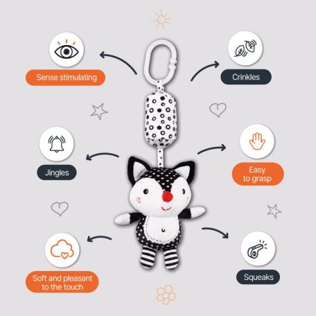 Zopa Kontrasztos fejlesztő függőjáték - Cat