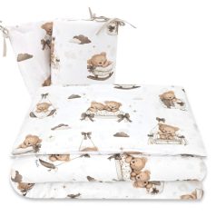   Baby Shop 3 részes ágynemű garnitúra - Mackó álom bézs