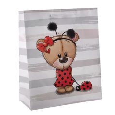 Ajándéktasak Maci Katicával 18x23 cm