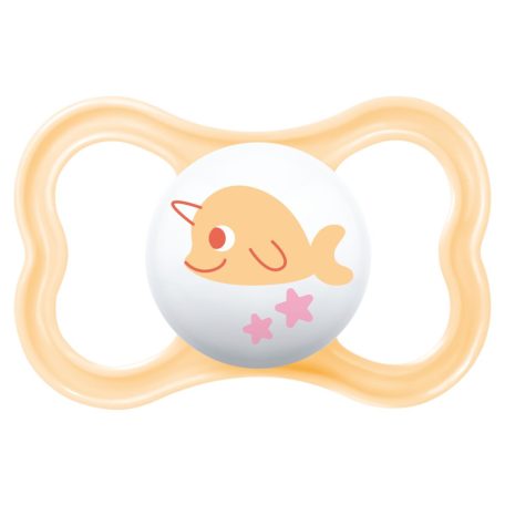 MAM Air 6h+ szilikon cumi - barack hal