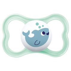 MAM Air 6h+ szilikon cumi - menta delfin