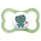 MAM Air 6h+ szilikon cumi - zöld béka